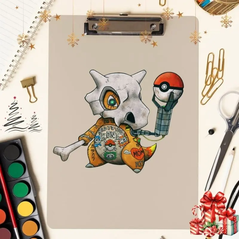 Cubone Peeker Sticker | Vinyl waterproof sticker | Gift for Game lovers