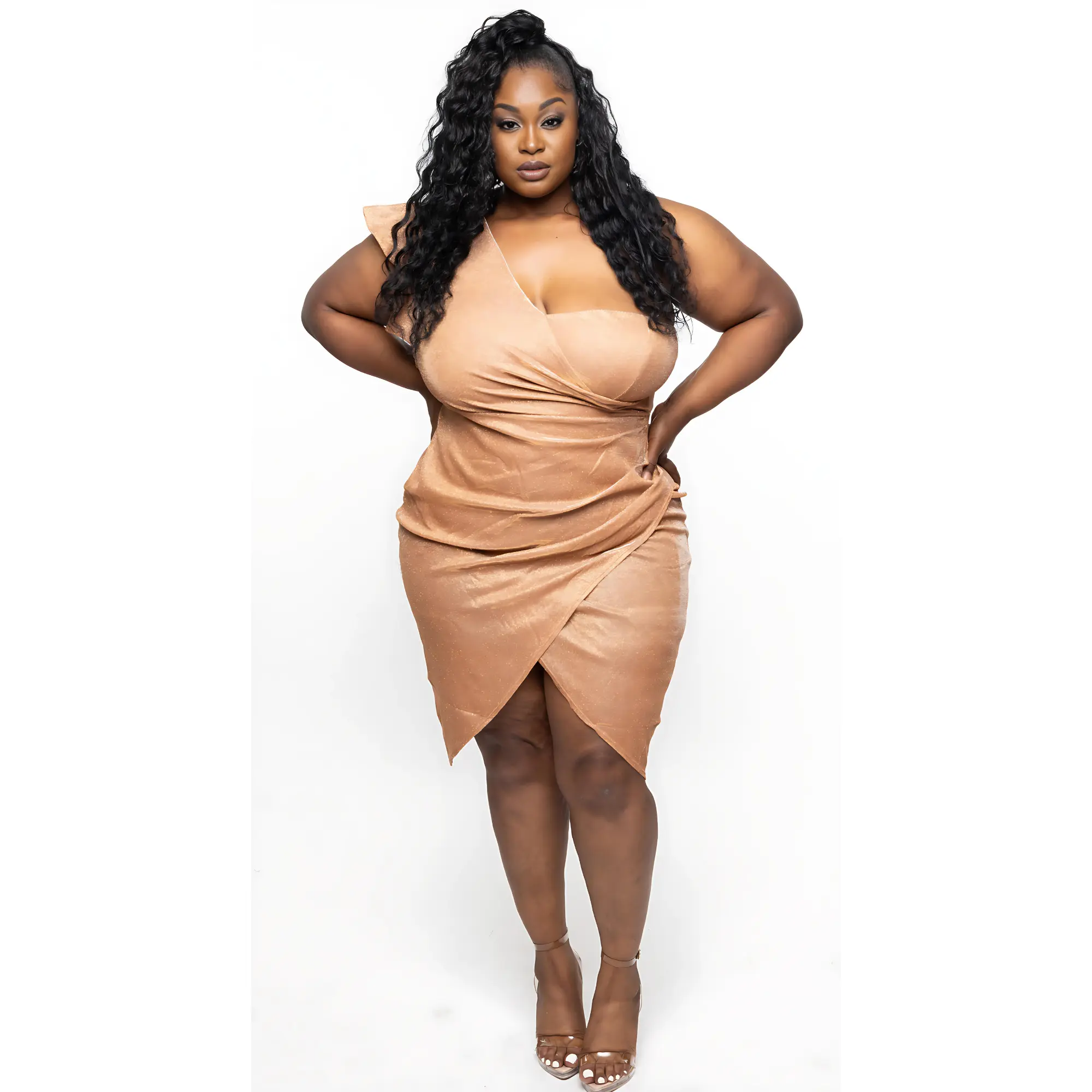 Luminance Rose Gold Dress