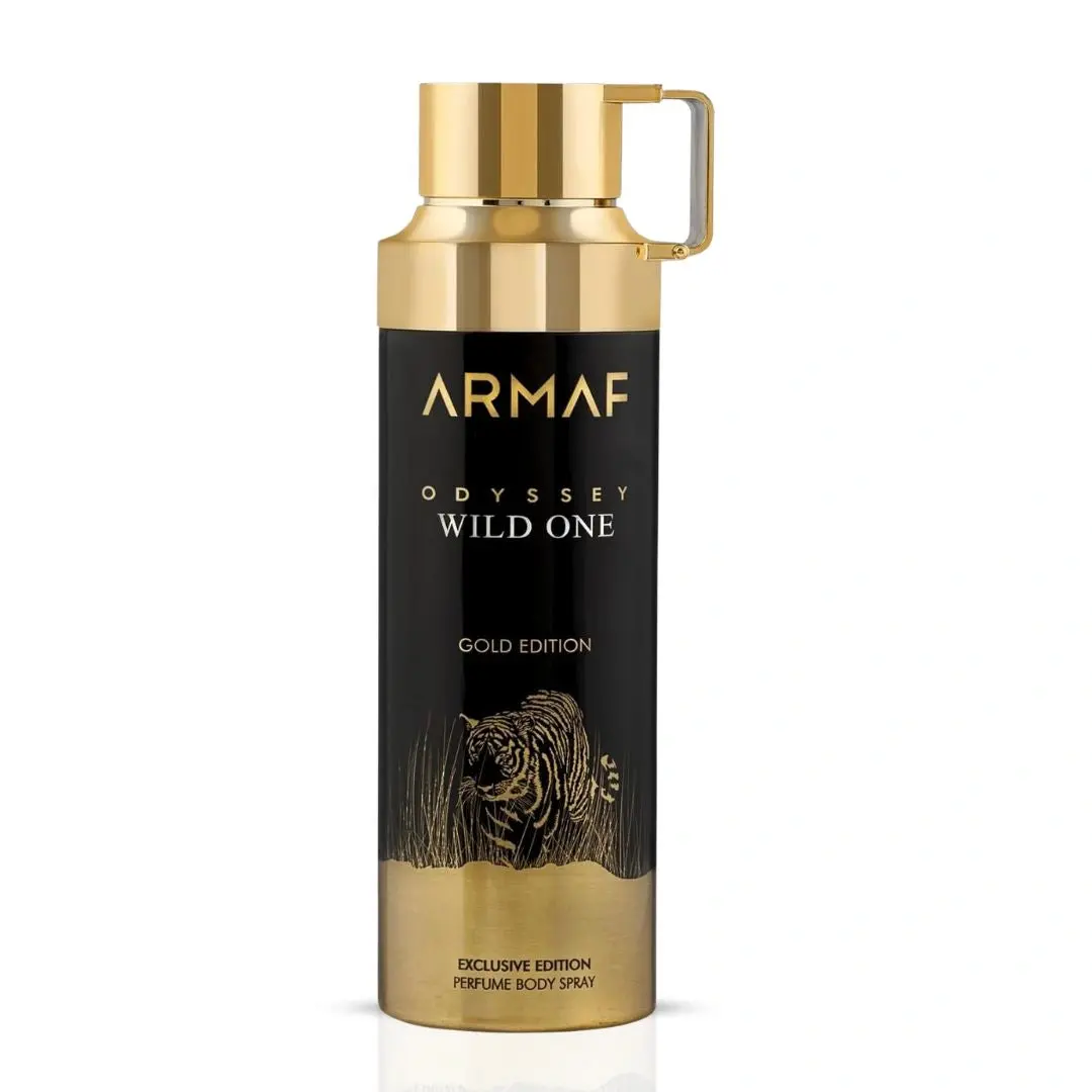 Odyssey Wild One Gold Edition Deodorant Spray 200ml (6.8 oz) by Armaf Odyssey Wild One Gold Edition Deodorant Spray 200ml (6.8 oz) by Armaf