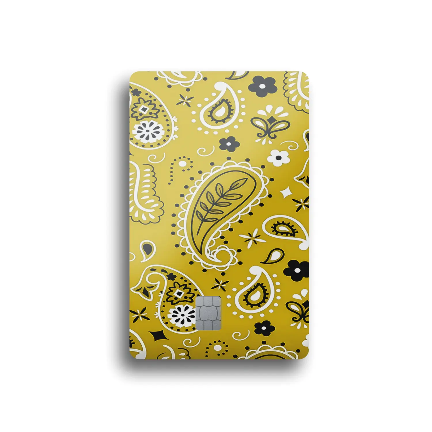 Paisley Pattern Card Skin (YELLOW)
