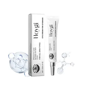 Hoygi Nicotinamide Eye Cream for Eyebags & Dark Circles, Instant Eye Firming & Calcium Anti-Aging Repair Serum, Targeted Treatment for Fine Lines & Puffy Eyes, Concentrated Formula, 10g / 0.35 fl oz