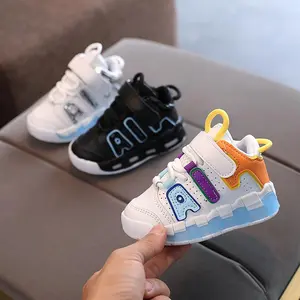 Fashion Children's Shoes Casual Shoes Spring and Autumn New Breathable Sports Shoes for 1-6 Year Olds Baby Shoes Soft Sole Genuine Leather Surface Cute Toddler Clogs