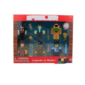 Roblox 2.5 Inch Virtual Doll Werewolf Night Figure Set of 6 with Accessories Box, Collectible Toy Figures for Kids and Adults, Pvc Action Figures, Action Figures, Articulated Figures