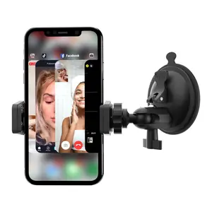 Shower Mirror Phone Holder – Suction Cup Mount for Bathroom, Glass, Tile & Kitchen, Perfect for TikTok, YouTube & Instagram Content Creation