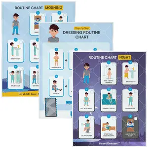 Routine Chart Set (3-Pack)