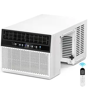 Antarctic Star 5,000-14,000 BTU Small Window Air Conditioner AC Unit Cools up to 350 Sq.Ft. with 7 Modes, Ultra-quiet Air Conditioner Window Unit with Remote Control, Easy to Install, Energy Saving, White