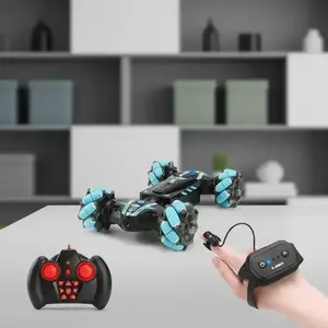 Travel Remote Control Stunt Twist Car, Rc Stunt Car, Battery Powered Remote Control Crawler, for Boys and Girls