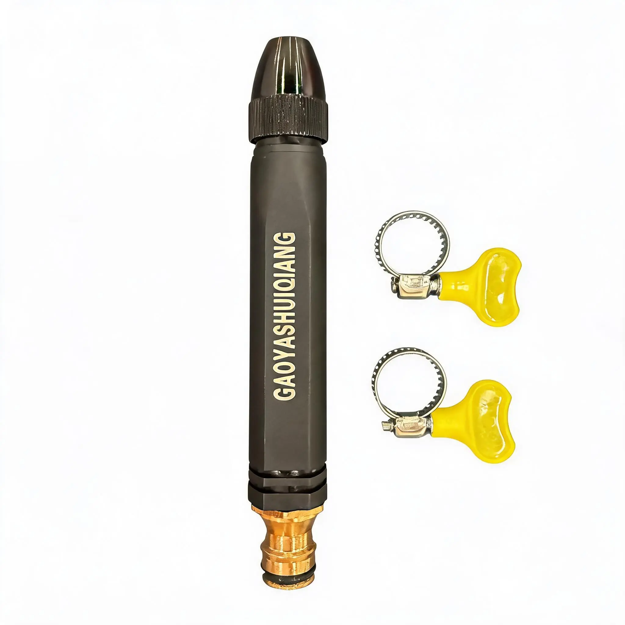 1/2 Pack Multi-Purpose High Pressure Water Spray Nozzle, Portable Adjustable Power Sprayer Tool for Garden Watering, Car Washing, Outdoor Household Cleaning & Irrigation Equipment