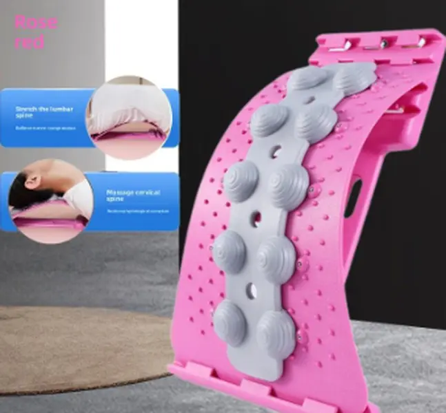 Arched Acupressure Back Massagers and Spinal Decompression Stretcher for Lumbar Support and Kyphosis Aid