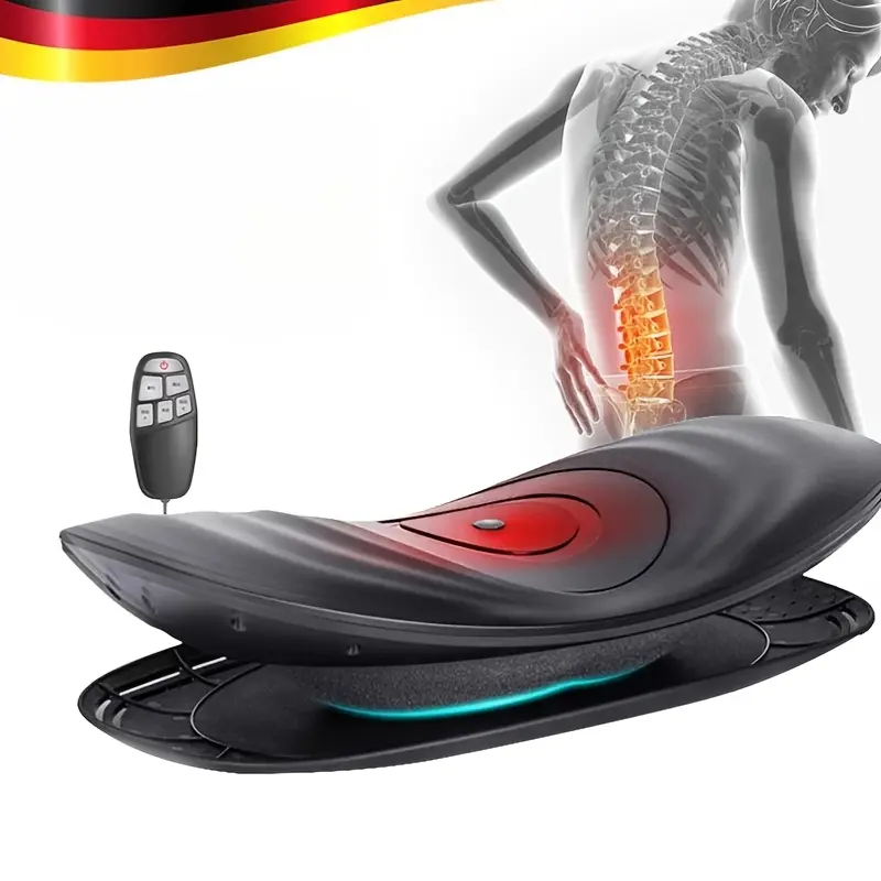 Back massager, lumbar massager, heating function vibration device, multi-mode adjustable massager, new style, suitable for home or office use, perfect choice for Father's Day and Mother's Day gifts