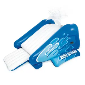 Intex 58849EP Kool Splash Inflatable Play Center Swimming Pool Water Slide, Blue Intex 58849EP Kool Splash Inflatable Play Center Swimming Pool Water Slide, Blue