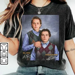 Macklin Celebrini Will Smith Of The San Jose Sharks Hockey Shirt, Vintage Step Brothers Hockey T-Shirt Fan Gift