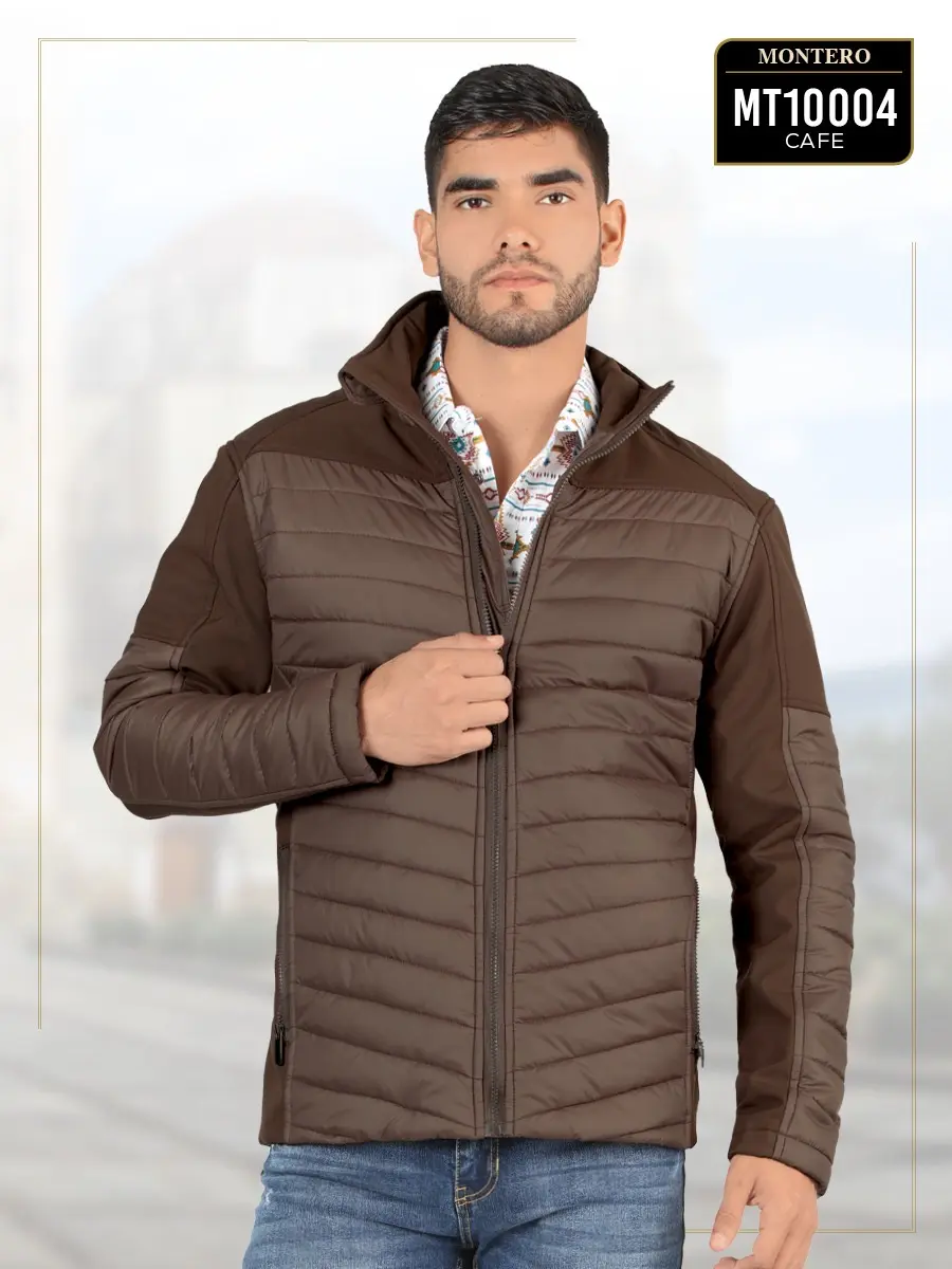 Montero CHAMARRA MT10004 VAQUERA Modern & Comfortable Long Sleeve Ranchera Attitude Jacket for Everyday Wear