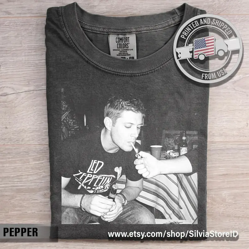 Comfort Colors Vintage Dean Winchester Shirt, Supernatural Dean Winchester Bootleg Tee Graphic T-Shirt, Gift For Man Women Unisex T-Shirt