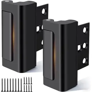 2 Pack Home Security Door Reinforcement Lock, Child Proof Door Locks for Kids Safety, Withstand 800 lbs, Upgrade Front Door Locks to Prevent Unauthorized Entry