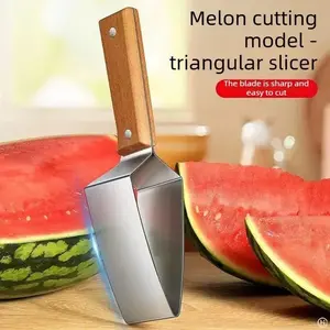 Stainless steel watermelon slicer, multi-functional fruit slicer, fruit divider, watermelon cutting tool