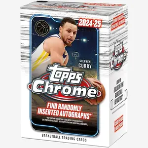 LIVE OPEN! - (x1) 2024-25 Topps Chrome Basketball Blaster Box