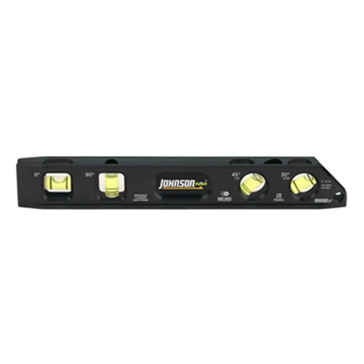 212 MAIN 9 in. Industrial Magnetic Billet Torpedo Level (Model 1411-0900) - Aluminum Frame, Precision Machined, Rare Earth Magnet, Angle Gauging Hardware