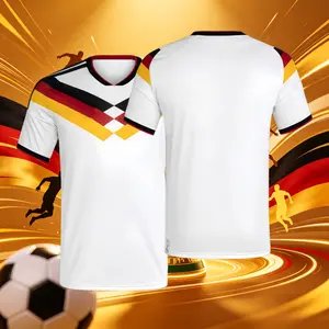 2026 Germany National Home And Away Short Sleeve Soccer Jersey Fans Version Breathable