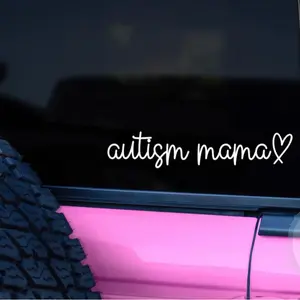 Autism Mama Decal | Perfect for a Car Window, Laptop, Tumbler and More
