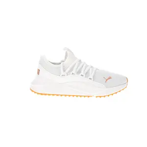 PUMA Womens Pacer Future Web Lace Up Sneakers Shoes Casual - White