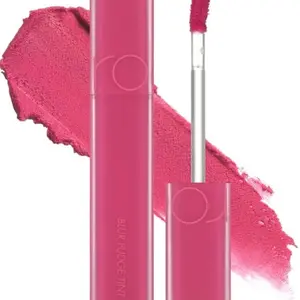 rom&nd BLUR FUDGE TINT Matte Lipstick Moisturizing, 0.17oz (05 BIBI CANDY) for K-Beauty Makeup