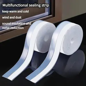 Soundproof Weather Stripping - 16.4FT x 25/35/45MM Seals Doors Windows Blocks Noise/Rain