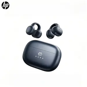 Hp Upgrade Wireless Clip-On Earbuds, Bluetooth-compatible 5.0, C Bridge Design, Open-Back, HiFi Stereo, Ipx-4 Waterproof, for Music & Sports