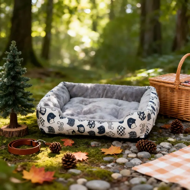 Pet Sofa Pad, Fashionable Soft Cat Dog Bed, Puppy Bed, Kitten Bed, Washable Indoor Pet Nest, Warm Non-Slip Pet Home Decor, Small Medium Dogs Cats Supplies