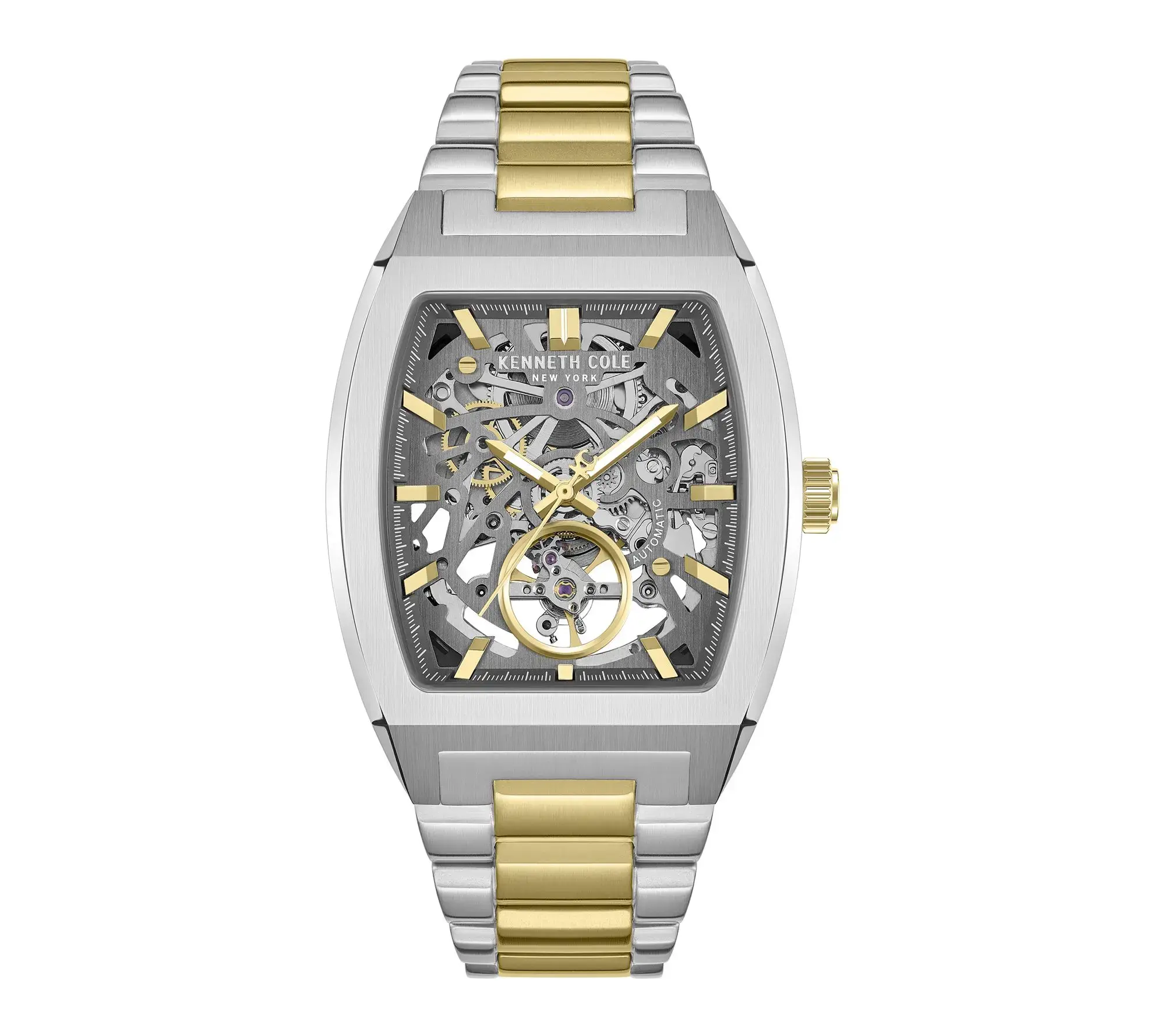 LuminWrist Kenneth Cole New York Men's Automatic Two-ToneWatch