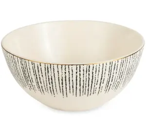 Stoneware Large Bowl, 7.20 x 7.20 x 3.34 Inches