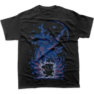 Oshawott vs Samurott Graphic Tee, PKM  Shirt, Anime Vintage Shirt, Anime Merch, Stylish Crew Neck Short Sleeve T-Shirts ,Streetwear for Men, for Women, Gift Anime Fans