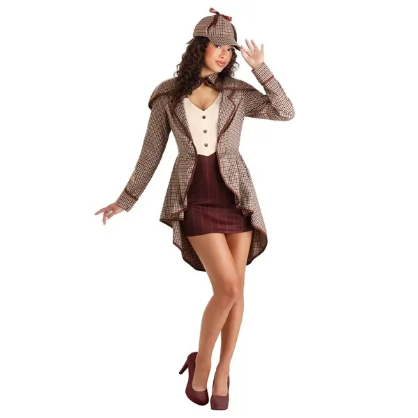 Women's Sultry Sherlock Holmes Costume