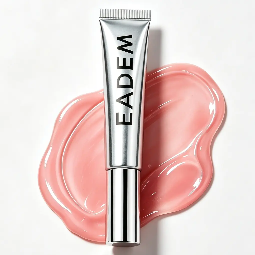 EADEM butter mochi glass gloss lip balm, vegan moisturizing lip treatment relieves chapped dry lips, long wear shiny glossy lip care for all day hydration