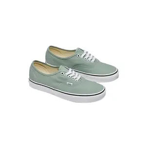 VANS Color Theory Authentic Iceberg Green VN000BW5CJL Old School Men's Coloured Casual Trainers - Canvas Upper, Iconic Design, Closed Style, Rubber Sole, Laced Sneaker, Low-Top
