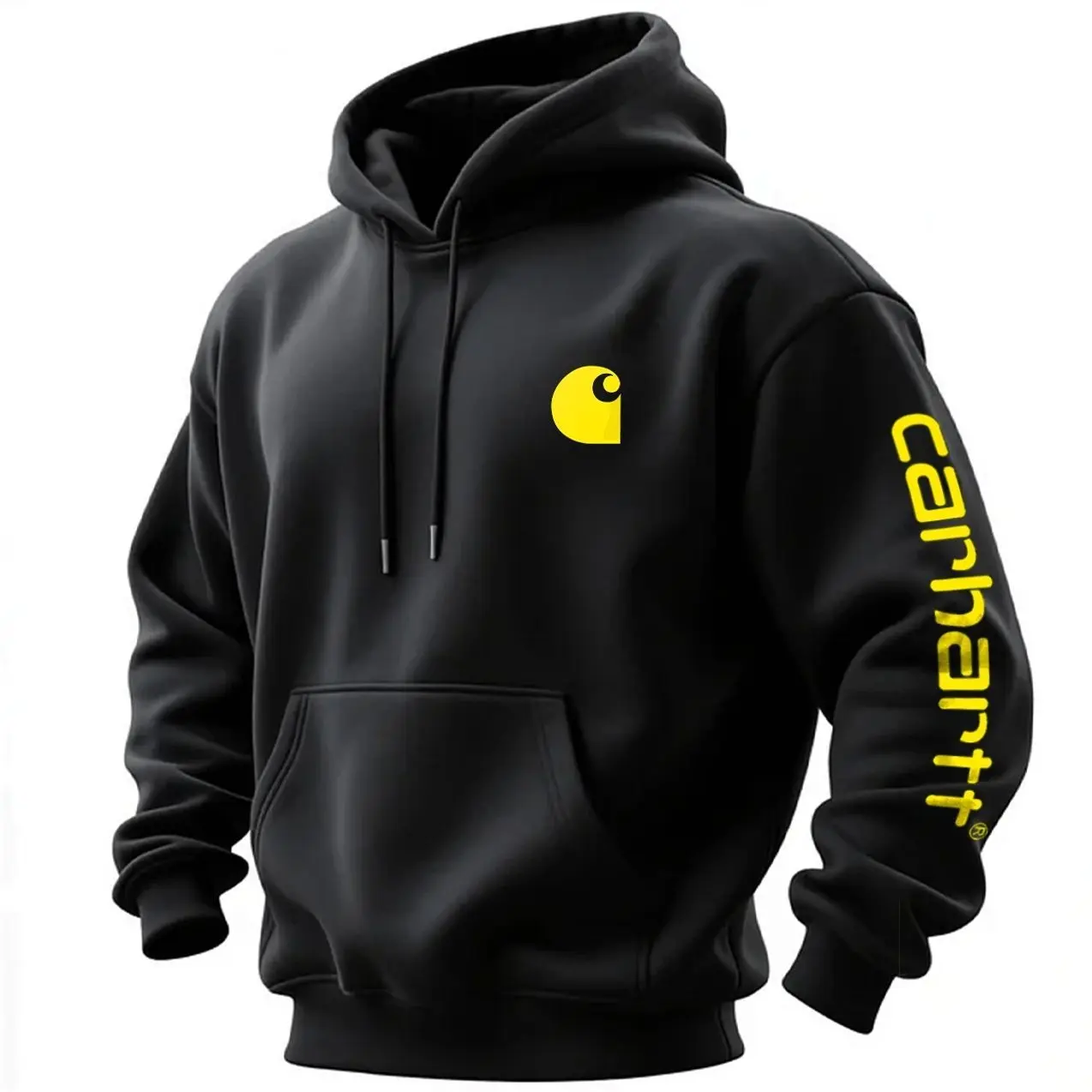 Carhartt Printed Fleece-lined Unisex Hoodie