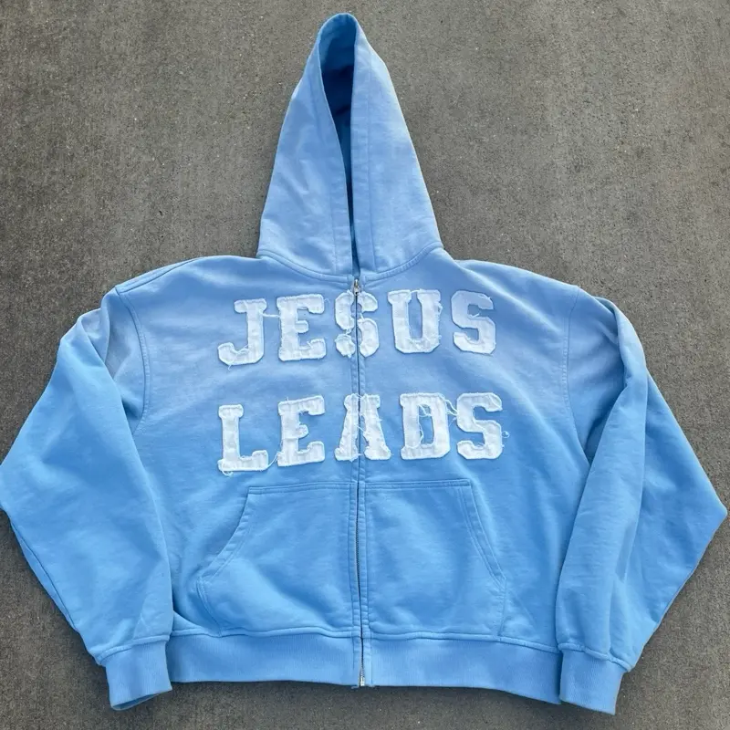 JESUS LEADS ZIP UP
