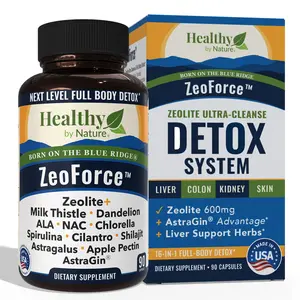 Zeolite 3-Phase Detox Supplement for Full-Body Cleanse, Gut & Liver Support | ZeoForce