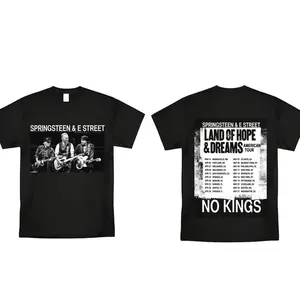Bruce Springsteen & The E Street Band Tour 2026 T-shirt