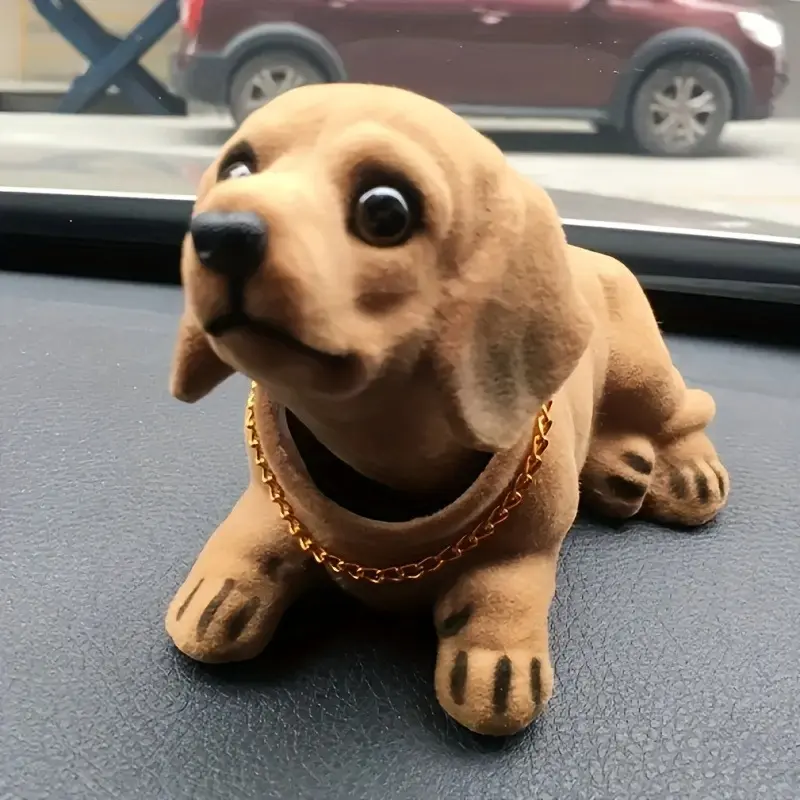 Cute Resin Shaking Dog Car Interior Decor - Vehicle Dashboard Accessory, Cute Auto Ornament for Enhancing Journeys, Interior Accessories For Car