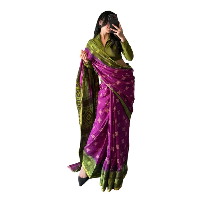 Cotton saree