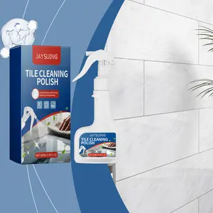 Tile Cleaning and Polishing Agent for Removing Grease and Dust, for Bedroom and Kitchen Tile Floor Cleaning