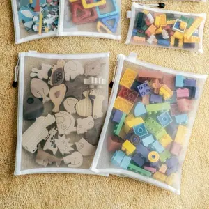 Clear File Storage Bag, 1 Set Waterproof Zipper File Bag, Durable File Organizer, Files Organizer, Home Organizer for School, Office & Travel