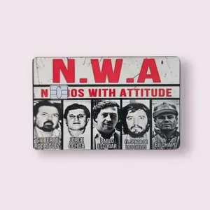 Mexican NWA Card Credit Card Sticker Debit Skin Decal Cover Waterproof Vinyl Easy To Apply
