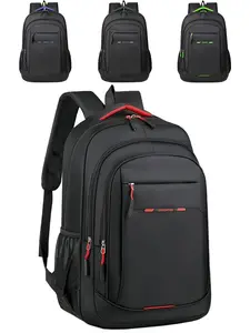 Unisex Large-Capacity Backpack — Casual, Business & Travel Bag — Laptop Backpack — Detachable Luggage Strap — High-Capacity Commuter Bag — Daily Backpack