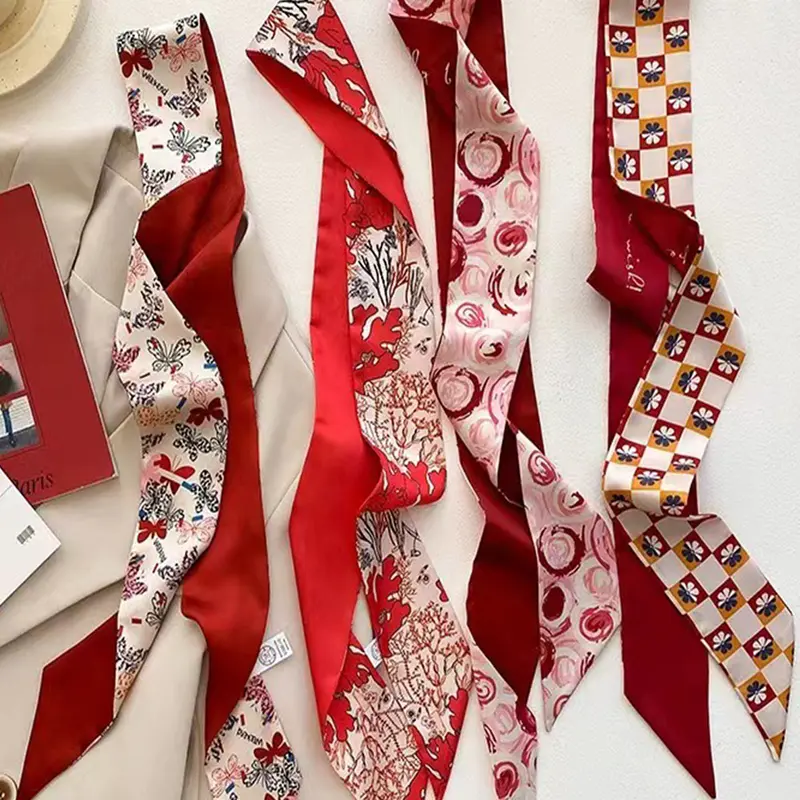 4 Pcs / 1 Set Women's Elegant Colorblock Floral Pattern Hair Band, Casual Versatile Fashionable Hair Accessories for Women & Girls, Minimalist Headwear Suitable for Thick Hair, Tie, Hair Ties, Hairbands