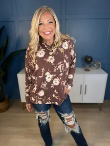 FOREVER FLORAL HOODIE