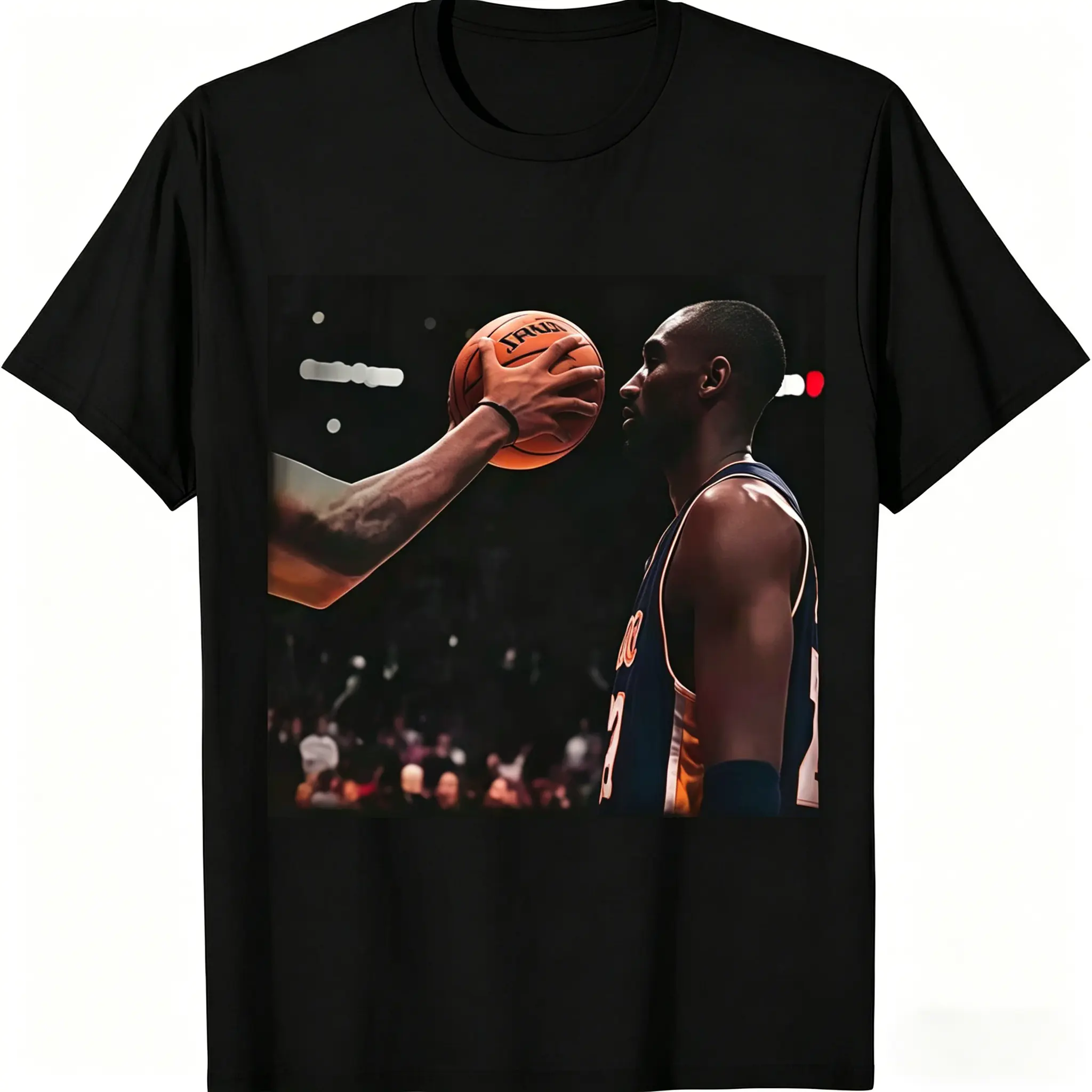 [Basketball Legend Tee]Vintage Basketball Legend Kobe Inspired Graphic TShirt Retro 90s Iconic Laker No Flinch Game Day Shirt Unisex Streetwear Cotton Crewneck Mamba Mentality Gift for Basketball Fans Athlete Style Tee