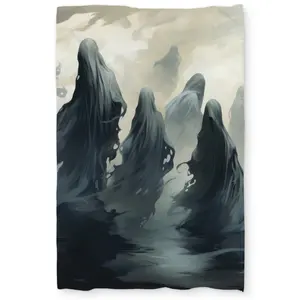 MWW C1DCTSW0KZTM1G Cursed Lands Beige Twin Size Duvet Cover - Elegant Home Decor Accent