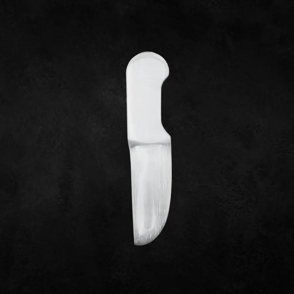Selenite knife 5.25", Selenite Dagger, Bulk Selenite Sword, Selenite, Selenite Crystal Dagger, Selenite Athame, Selenite Blade, Reiki,Ritual